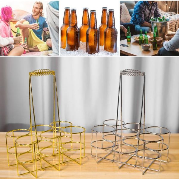 tablewine racks 6 bottle el bar party beer rack basket stainless steel carrying caddy stand for bbq
tablewine racks 6 bottle el bar party beer rack basket stainless steel carrying caddy stand for bbq