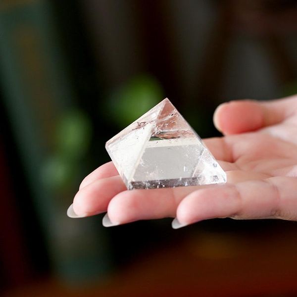 decorative objects & figurines 30-70mm natural crystal clear quartz pyramid healing stone chakra reiki point tower home decor meditation jew
decorative objects & figurines 30-70mm natural crystal clear quartz pyramid healing stone chakra reiki point tower home decor meditation jew