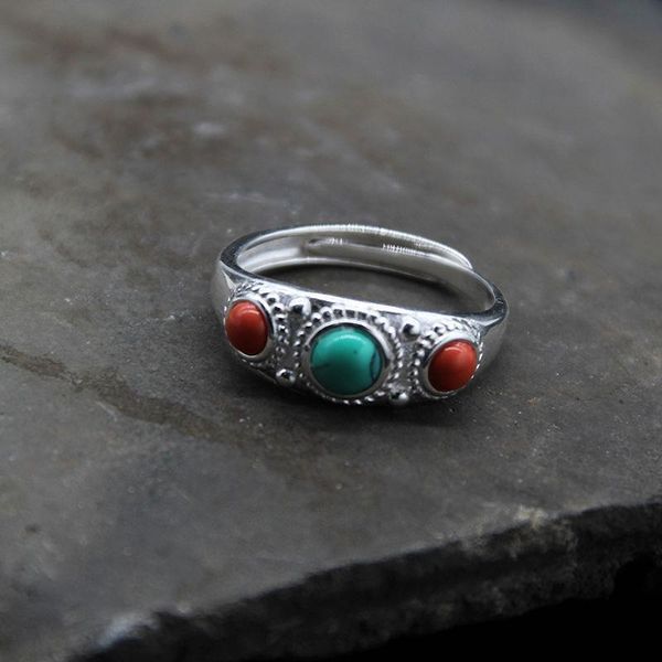 cluster rings ethnic style silver ring tibetan characteristic inlaid turquoise index finger jewelry accessories, Golden;silver
cluster rings ethnic style silver ring tibetan characteristic inlaid turquoise index finger jewelry accessories, Golden;silver