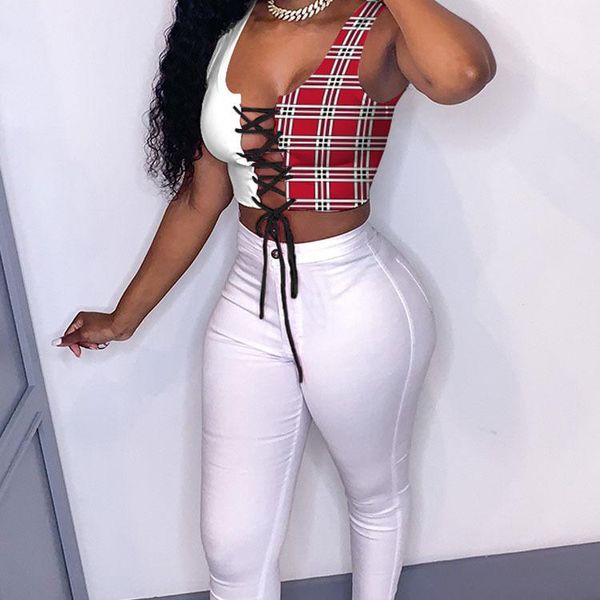 women's tanks & camis 2021 summer plaid patchwork waistcoat short style blouse women korean fashion clothing tank crop, White
women's tanks & camis 2021 summer plaid patchwork waistcoat short style blouse women korean fashion clothing tank crop, White