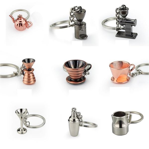keychains diy cute mini coffee kitchenware creative keyrings kitchen tableware ring holder gadget keychain jewelry gift accessories, Silver
keychains diy cute mini coffee kitchenware creative keyrings kitchen tableware ring holder gadget keychain jewelry gift accessories, Silver