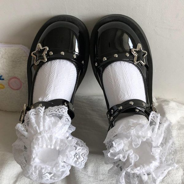 dress shoes lolita women's platform shoes 9151n, casual for women with star buckles and thick round-tipped soles removes at ankle heigh, Black
dress shoes lolita women's platform shoes 9151n, casual for women with star buckles and thick round-tipped soles removes at ankle heigh, Black