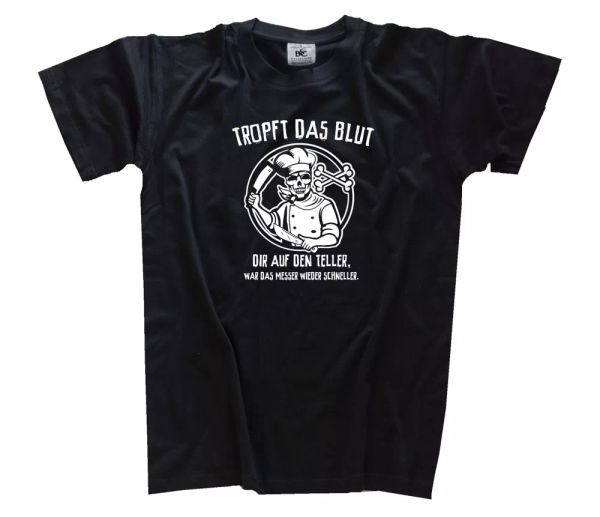 dripping blood only on the plate - was the knife fast t-shirt s-xxxl, White;black
dripping blood only on the plate - was the knife fast t-shirt s-xxxl, White;black
