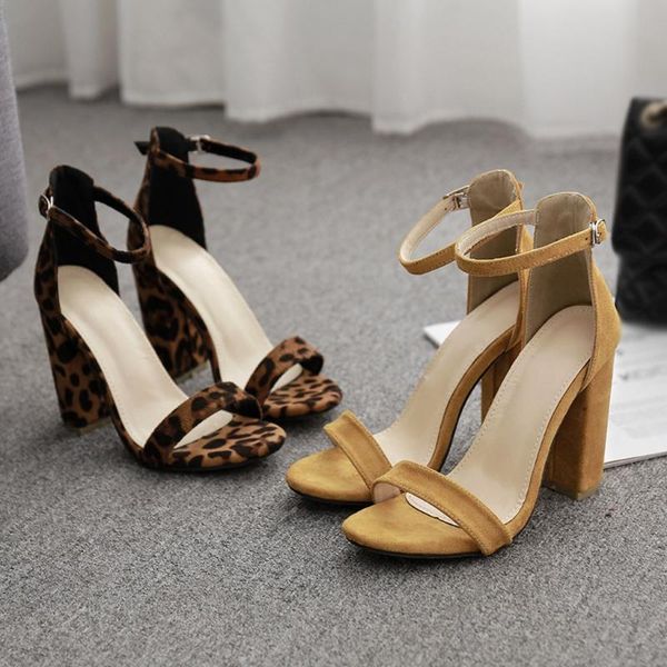 women's sandals fashion summer super high heel women thick leopard party shoes size 35-40 t9#, Black
women's sandals fashion summer super high heel women thick leopard party shoes size 35-40 t9#, Black