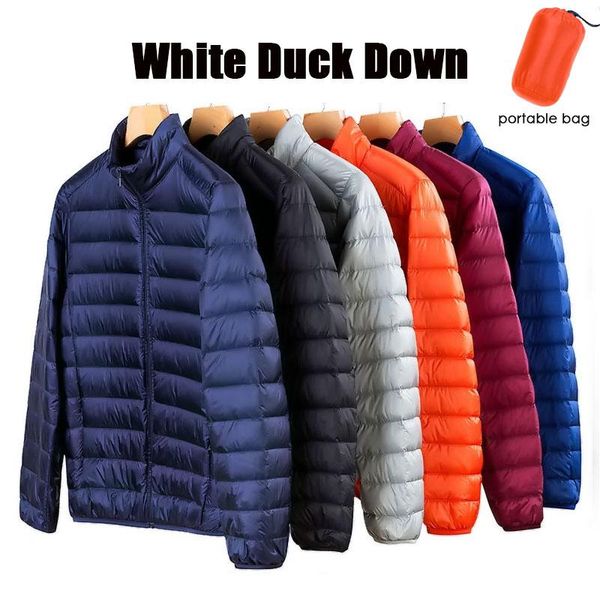 men's down & parkas all-season white duck jacket men ultra lightweight spring autumn winter wind-resistant thermal warm, Black
men's down & parkas all-season white duck jacket men ultra lightweight spring autumn winter wind-resistant thermal warm, Black