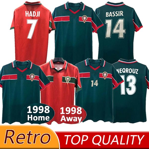 1998 retro morocco classic soccer jersey ouakili neqrouz bassir abrami ancient maillot el hadrioui hadji football shirt, Black;yellow
1998 retro morocco classic soccer jersey ouakili neqrouz bassir abrami ancient maillot el hadrioui hadji football shirt, Black;yellow