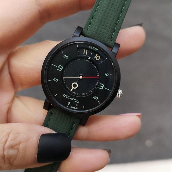 wristwatches simple number dial design creative watches women fashion casual leather red pointers quartz clock le donne guardano, Slivery;brown
wristwatches simple number dial design creative watches women fashion casual leather red pointers quartz clock le donne guardano, Slivery;brown