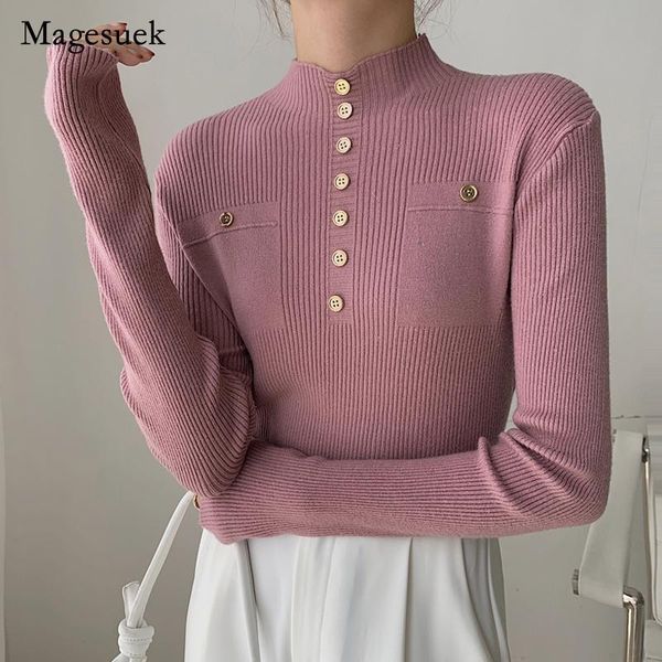 women's sweaters women long sleeved knitted sweater 2021 autumn slim pullover half high collar gold silk bottomed 17649, White;black
women's sweaters women long sleeved knitted sweater 2021 autumn slim pullover half high collar gold silk bottomed 17649, White;black