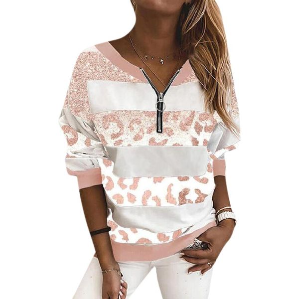 zipper v neck sweatshirt women autumn patchwork leopard printed pullovers clothing long sleeve casual shirts women's hoodies & swea, Black
zipper v neck sweatshirt women autumn patchwork leopard printed pullovers clothing long sleeve casual shirts women's hoodies & swea, Black