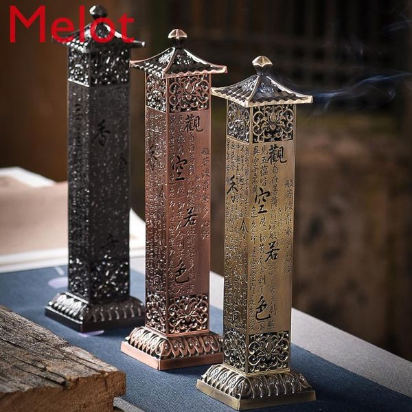 high-end luxury incense burner home standing creative tea ceremony decoration imitation pure copper fragrance lamps
high-end luxury incense burner home standing creative tea ceremony decoration imitation pure copper fragrance lamps