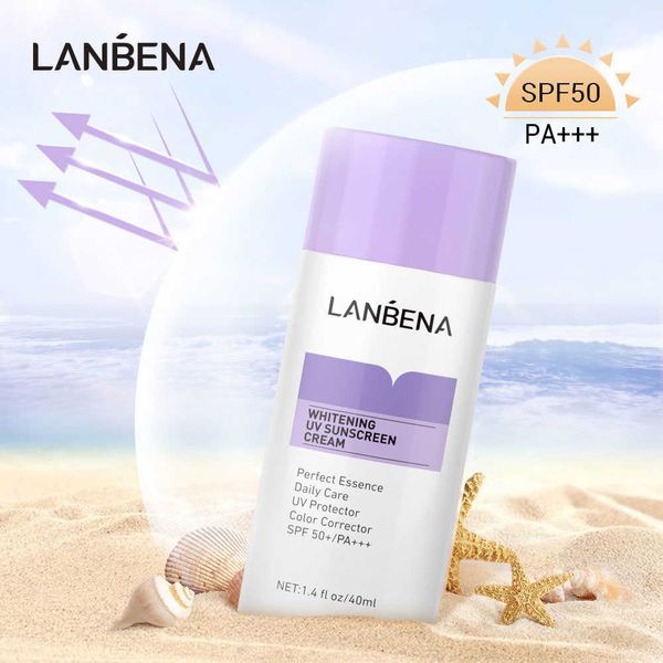 lanbena purple whitening uv sunscreen cream spf50+ face sunblock body sun protection solar lotion moisturizing daily care 40ml
lanbena purple whitening uv sunscreen cream spf50+ face sunblock body sun protection solar lotion moisturizing daily care 40ml
