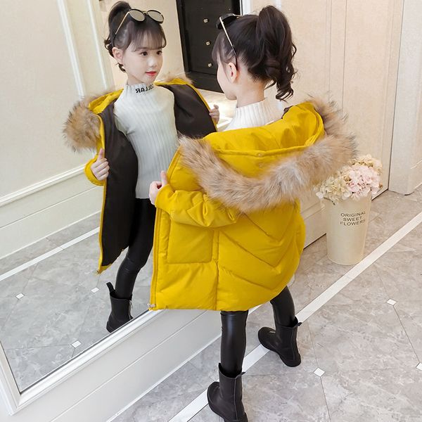 girls' autumn and winter down cotton padded clothes new children's thickened warm large wool collar, Blue;gray
girls' autumn and winter down cotton padded clothes new children's thickened warm large wool collar, Blue;gray