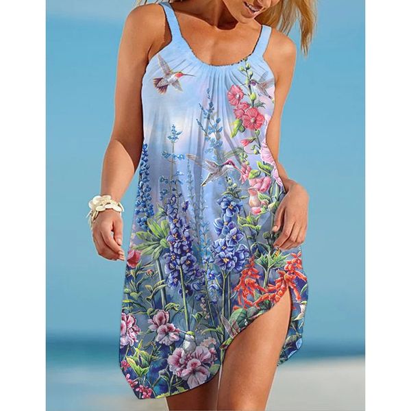 good long-sleeved round neck strap new style 3d printing loose summer beach seabed animal ocs sling sleeveless casual dress, Black;gray
good long-sleeved round neck strap new style 3d printing loose summer beach seabed animal ocs sling sleeveless casual dress, Black;gray