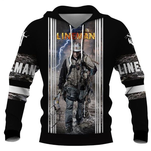 men's hoodies & sweatshirts plstar cosmos 3dprint est lineman work job unique funny men/women cozy hrajuku casual streetwear hoodies/zi, Black
men's hoodies & sweatshirts plstar cosmos 3dprint est lineman work job unique funny men/women cozy hrajuku casual streetwear hoodies/zi, Black