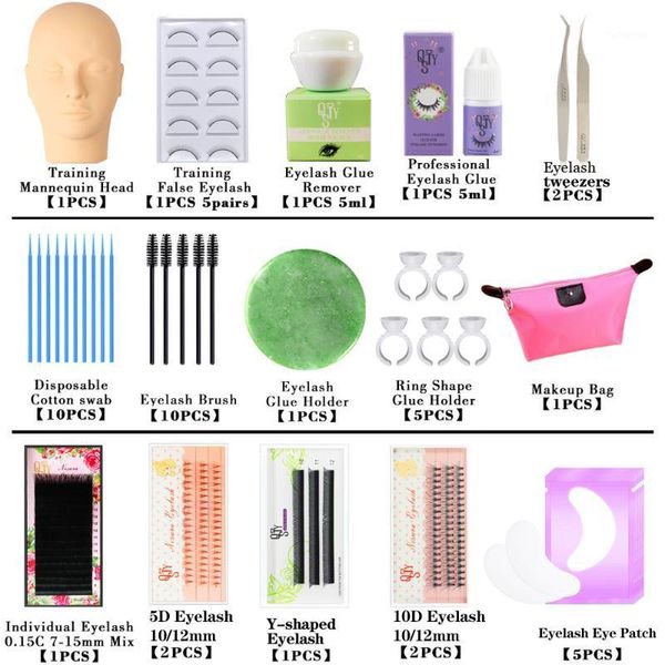 in 1false eyelash extension training kit practice eye pad tweezer glue ring brush fabric exercise grafting tools set false eyelashes1
in 1false eyelash extension training kit practice eye pad tweezer glue ring brush fabric exercise grafting tools set false eyelashes1