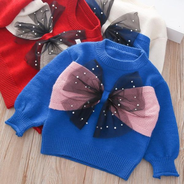 pullover 2021 brand toddler girl sweater long sleeve sweet knitted shirt outfits with bow, Blue
pullover 2021 brand toddler girl sweater long sleeve sweet knitted shirt outfits with bow, Blue