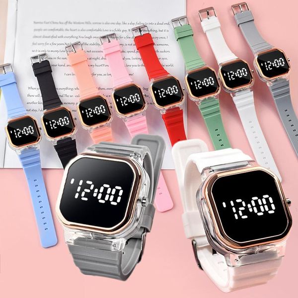 wristwatches electronic watches for women men led square sports waterproof watch dress digital bracelet silicone strap wristwatch clock, Slivery;brown
wristwatches electronic watches for women men led square sports waterproof watch dress digital bracelet silicone strap wristwatch clock, Slivery;brown
