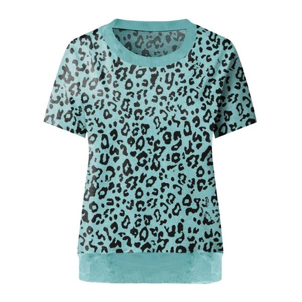 women's t-shirt leopard 2021 summer casual short sleeve round neck pullover mujer camisetas manga corta, White
women's t-shirt leopard 2021 summer casual short sleeve round neck pullover mujer camisetas manga corta, White