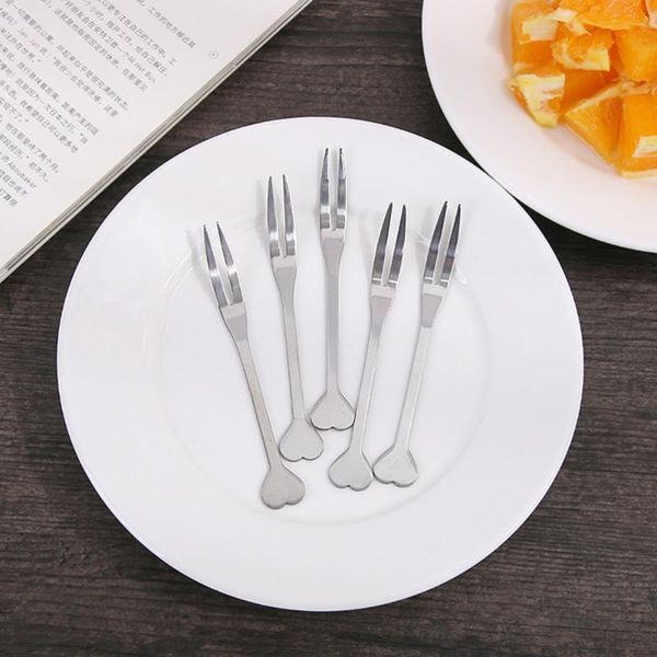forks 20pcs mini heart shaped handle fruit fork stainless steel lovely cake dessert tines for home restaurant el (silver
forks 20pcs mini heart shaped handle fruit fork stainless steel lovely cake dessert tines for home restaurant el (silver