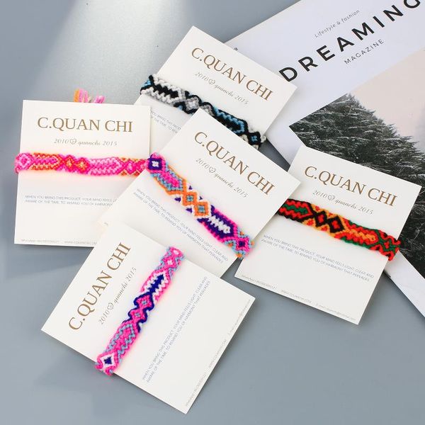 charm bracelets bohemia friendship bracelet handmade multi color thread string rope for women fashion ethnic pulsera jewelry, Golden;silver
charm bracelets bohemia friendship bracelet handmade multi color thread string rope for women fashion ethnic pulsera jewelry, Golden;silver