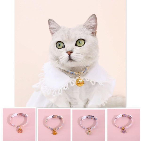 cat collars & leads cute flowers daisies collar pet necklace with bell adjustable safety buckle accessories
cat collars & leads cute flowers daisies collar pet necklace with bell adjustable safety buckle accessories