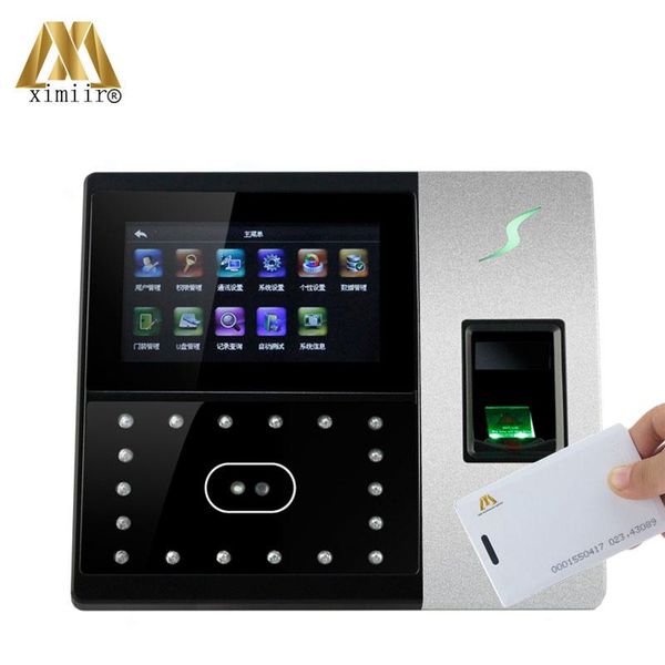 4.3inch tft touch screen iface702 face recognize time attendance fingerprint access control with id ic card reader facial recognition system
4.3inch tft touch screen iface702 face recognize time attendance fingerprint access control with id ic card reader facial recognition system