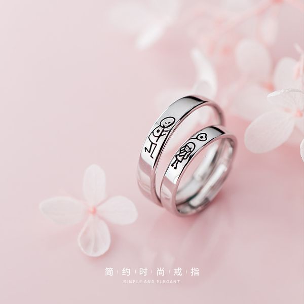 s925 silver advertising balloon men women japanese and korean wind opening romantic couple pair ring j5462
s925 silver advertising balloon men women japanese and korean wind opening romantic couple pair ring j5462