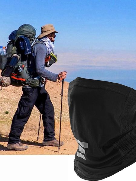 cycling caps & masks uv protection ice silk face cover neck tube outdoor sports bandana scarf breathable hiking gaiter, Black
cycling caps & masks uv protection ice silk face cover neck tube outdoor sports bandana scarf breathable hiking gaiter, Black