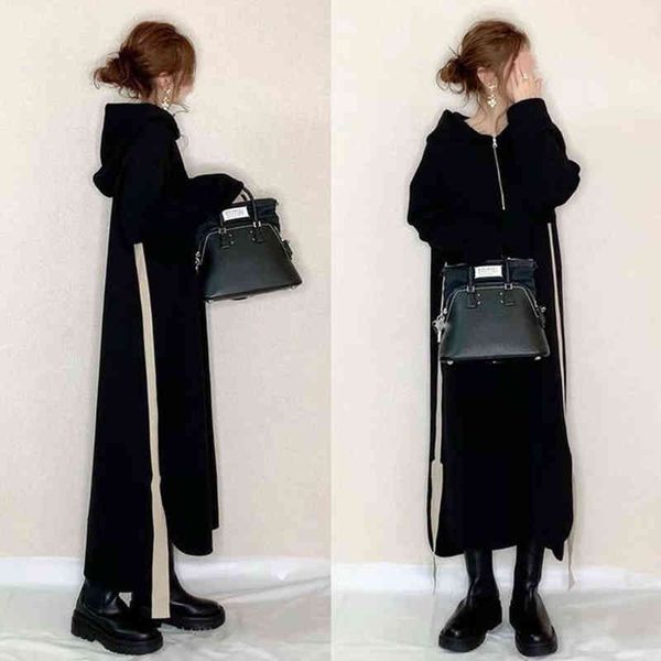 maxi dresses women 2021 autumn long sleeves hood zipper fashion office lady female casual asymmetrical dress long vestido longo y1204, Black;gray
maxi dresses women 2021 autumn long sleeves hood zipper fashion office lady female casual asymmetrical dress long vestido longo y1204, Black;gray