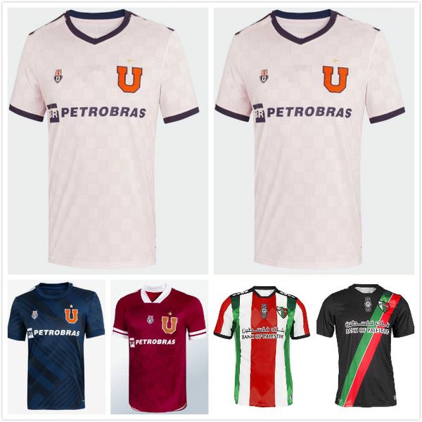 universidad de chile cd palestino 2021 soccer jersey home away carrasco misaei doviia 2022 cornejo aronguiz larrivey henriquez montillo, Black;yellow
universidad de chile cd palestino 2021 soccer jersey home away carrasco misaei doviia 2022 cornejo aronguiz larrivey henriquez montillo, Black;yellow