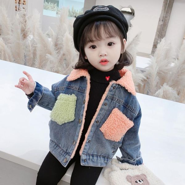 jackets girls denim coat jacket thick warm for 2021 kids toddler children's winter clothes, Blue;gray
jackets girls denim coat jacket thick warm for 2021 kids toddler children's winter clothes, Blue;gray