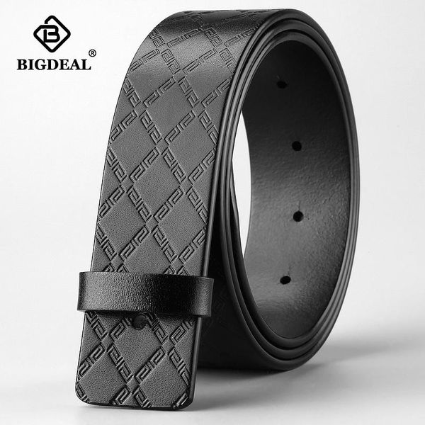 men's smooth buckle belts no belt brand men male genuine strap jeans for 3.8cm, Black;brown
men's smooth buckle belts no belt brand men male genuine strap jeans for 3.8cm, Black;brown