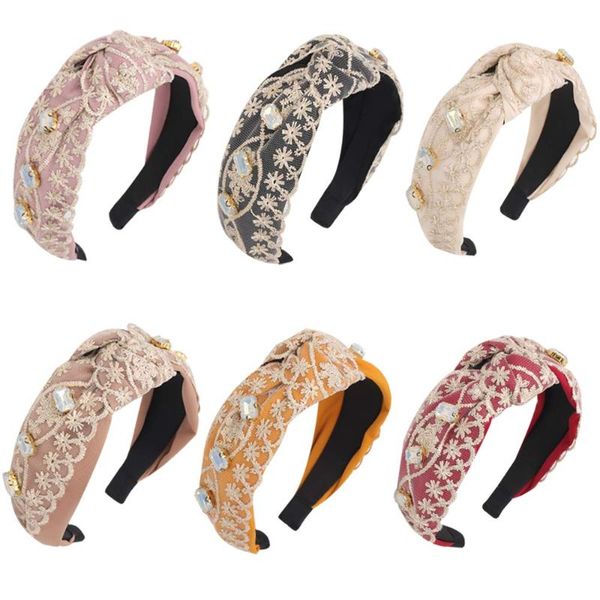 hair accessories 2021 fashion lace flower headband female chiffon gauze fabric wide edge diamond cross-knotted beauty hairbands
hair accessories 2021 fashion lace flower headband female chiffon gauze fabric wide edge diamond cross-knotted beauty hairbands