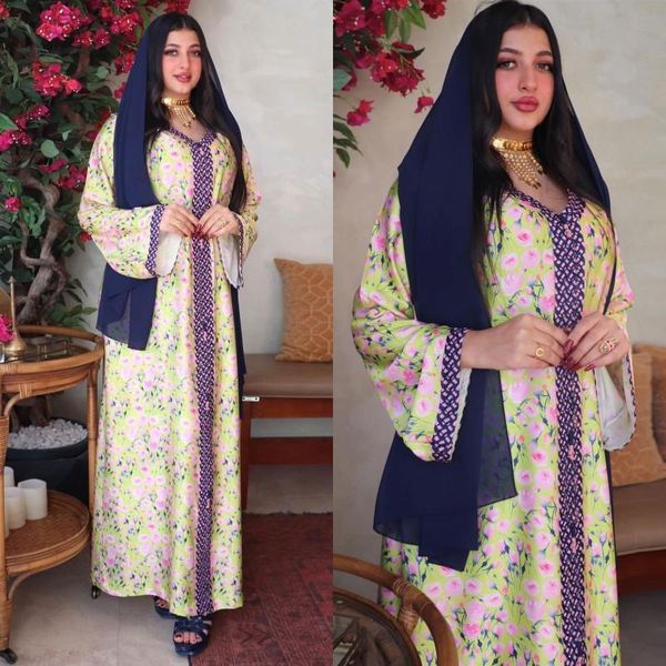 ethnic clothing eid floral abaya fashion dubai women's printed party maxi dress muslim female loose robe kaftan vintage turkey dinner g, Red
ethnic clothing eid floral abaya fashion dubai women's printed party maxi dress muslim female loose robe kaftan vintage turkey dinner g, Red