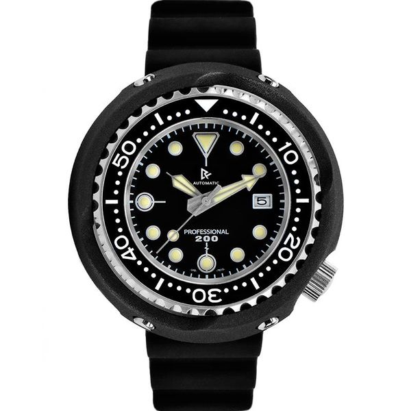 wristwatches retangula tuna sbdx011/014 diver watches 200m waterproof luminous 6159-7010 mechanical stainless steel retro men's watch, Slivery;brown
wristwatches retangula tuna sbdx011/014 diver watches 200m waterproof luminous 6159-7010 mechanical stainless steel retro men's watch, Slivery;brown