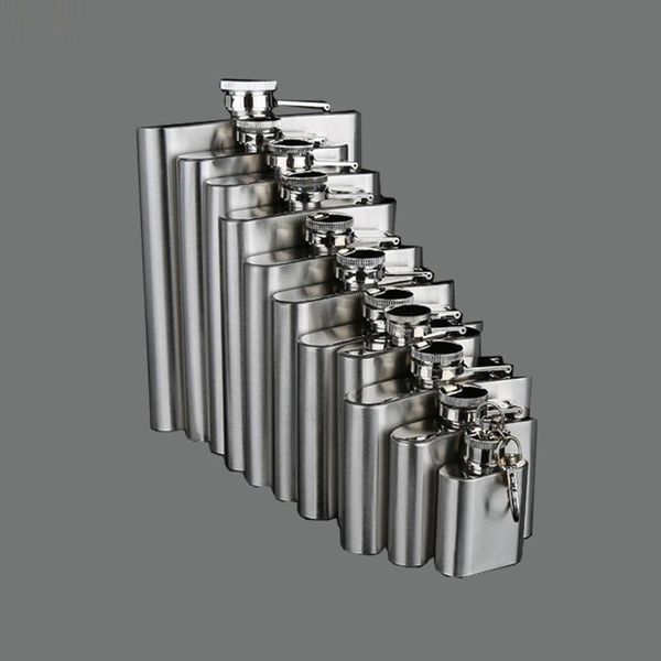 hip flasks stainless steel 1-10oz flask drinkware portable whiskey wine bottle flagon
hip flasks stainless steel 1-10oz flask drinkware portable whiskey wine bottle flagon