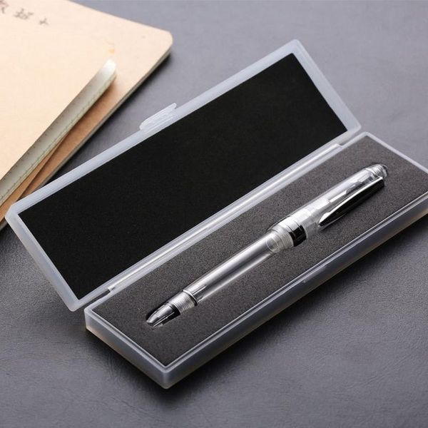 transparent 0.38mm fountain pen office writing ink with gift box package for school supplies pens
transparent 0.38mm fountain pen office writing ink with gift box package for school supplies pens