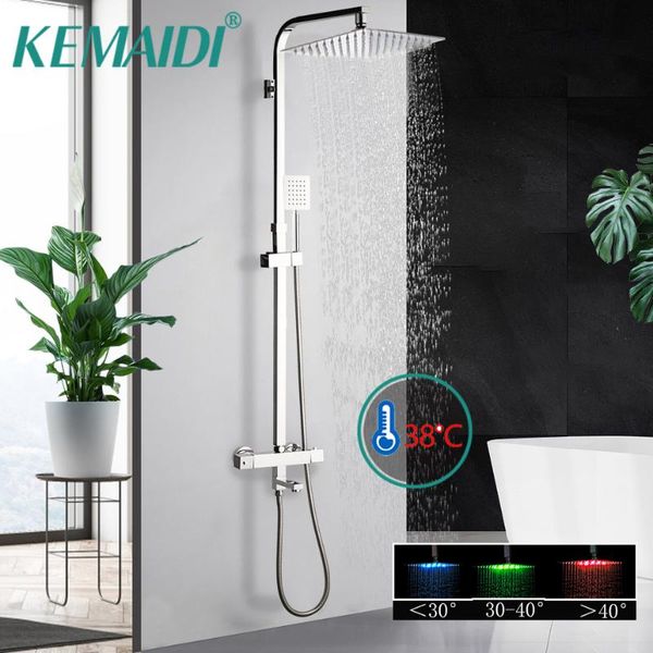 bathroom led thermostatic shower set mixer faucets mixers valve bathtub faucet sets
bathroom led thermostatic shower set mixer faucets mixers valve bathtub faucet sets