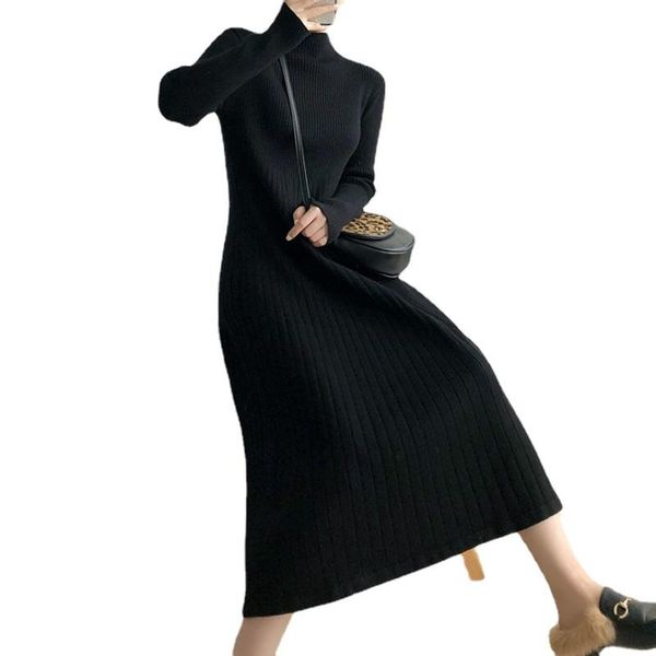 casual dresses 2021 cultivate show thin knitted dress female autumn/winter turtleneck long sleeve sweater, Black;gray
casual dresses 2021 cultivate show thin knitted dress female autumn/winter turtleneck long sleeve sweater, Black;gray