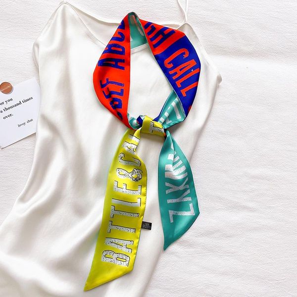 scarves koi leaping korean style plaid narrow long ribbons women's fashion tie bag with hair band four seasons scarf, Blue;gray
scarves koi leaping korean style plaid narrow long ribbons women's fashion tie bag with hair band four seasons scarf, Blue;gray