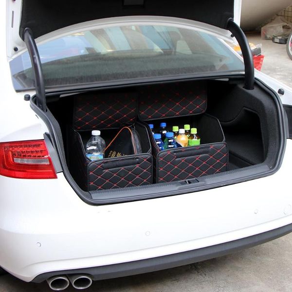 car organizer stowing tidying storage box pu leather trunk auto trash tool bag folding large cargo
car organizer stowing tidying storage box pu leather trunk auto trash tool bag folding large cargo