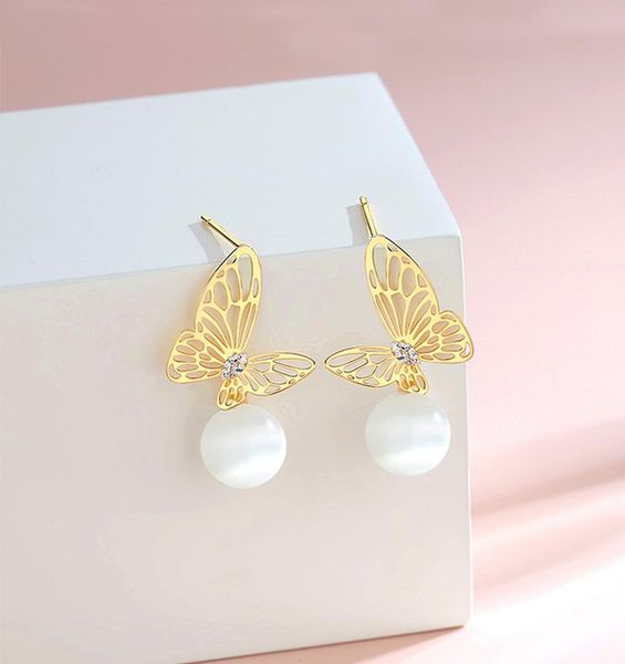 exquisite earrings butterfly high-end trends in 2021 elegant quality women fashion stud dangle & chandelier, Silver
exquisite earrings butterfly high-end trends in 2021 elegant quality women fashion stud dangle & chandelier, Silver