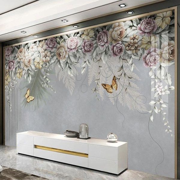 wallpapers custom po wallpaper 3d hand painted beautiful nordic color flower mural living room tv sofa background wall home decor
wallpapers custom po wallpaper 3d hand painted beautiful nordic color flower mural living room tv sofa background wall home decor