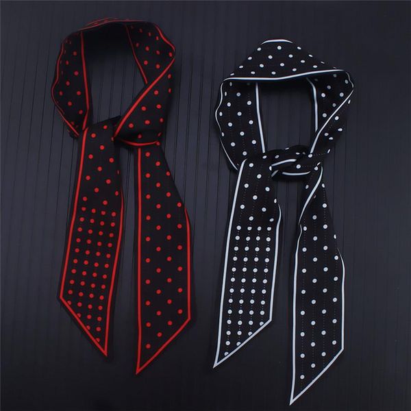 scarves 2021 brand imitated silk women fashion polka dot print thin scarf ribbon women's bag hair decorative, Blue;gray
scarves 2021 brand imitated silk women fashion polka dot print thin scarf ribbon women's bag hair decorative, Blue;gray