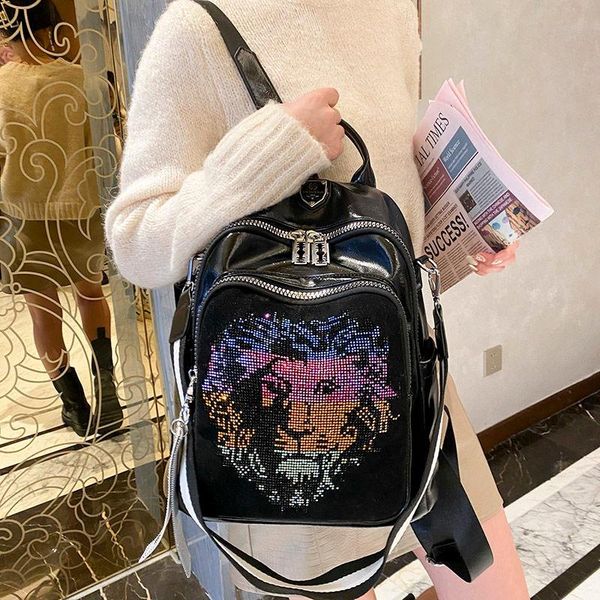 backpack fashion women shoulder bag pu school bags for teenage girls light ladies travel men's bagpack mochila feminina
backpack fashion women shoulder bag pu school bags for teenage girls light ladies travel men's bagpack mochila feminina