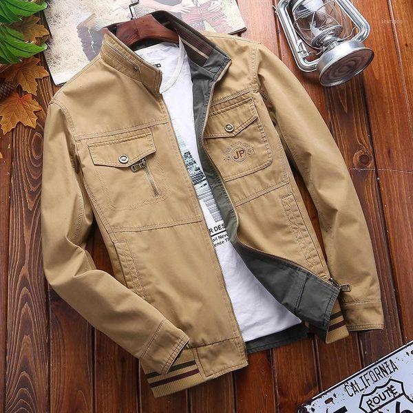 men's jackets double-sided wear military jacket men cotton windbreaker mens overcoats outwear bomber male size m-4xl jaqueta masculino, Black;brown
men's jackets double-sided wear military jacket men cotton windbreaker mens overcoats outwear bomber male size m-4xl jaqueta masculino, Black;brown
