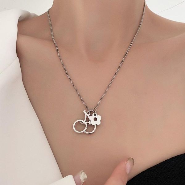 pendant necklaces vsnow summer stainless steel cherry flower necklace for women fashion silvr color hollow out metallic jewelry, Silver
pendant necklaces vsnow summer stainless steel cherry flower necklace for women fashion silvr color hollow out metallic jewelry, Silver