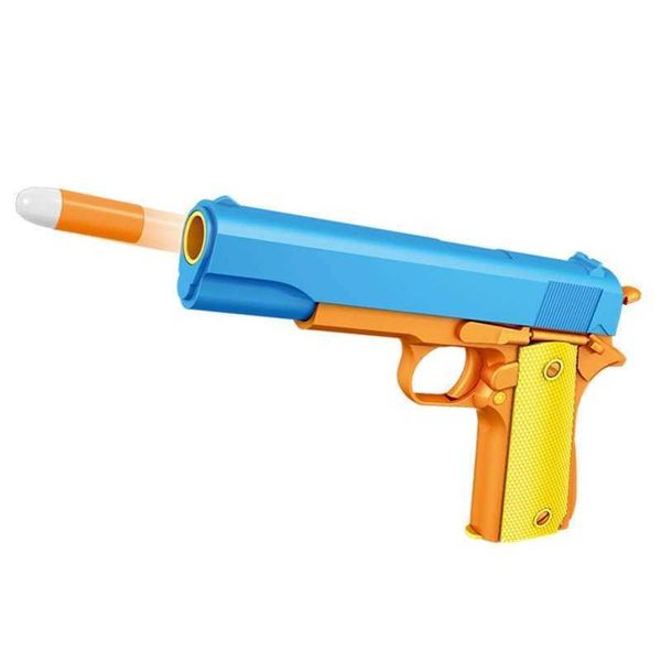 new fun glock soft bullet simulation loaded pistol model boys outdoor colt game toys 
new fun glock soft bullet simulation loaded pistol model boys outdoor colt game toys