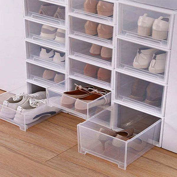 thickened drawer type shoes organizer white transparent storage boxes kids woman man footwear stackable container clothing & wardrobe
thickened drawer type shoes organizer white transparent storage boxes kids woman man footwear stackable container clothing & wardrobe