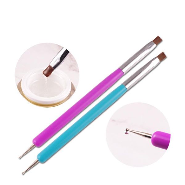 1pc nail art pen painting dotting acrylic uv gel polish brush liners tool brushes, Yellow
1pc nail art pen painting dotting acrylic uv gel polish brush liners tool brushes, Yellow
